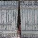 2 pairs of wooden shutters iron hinges