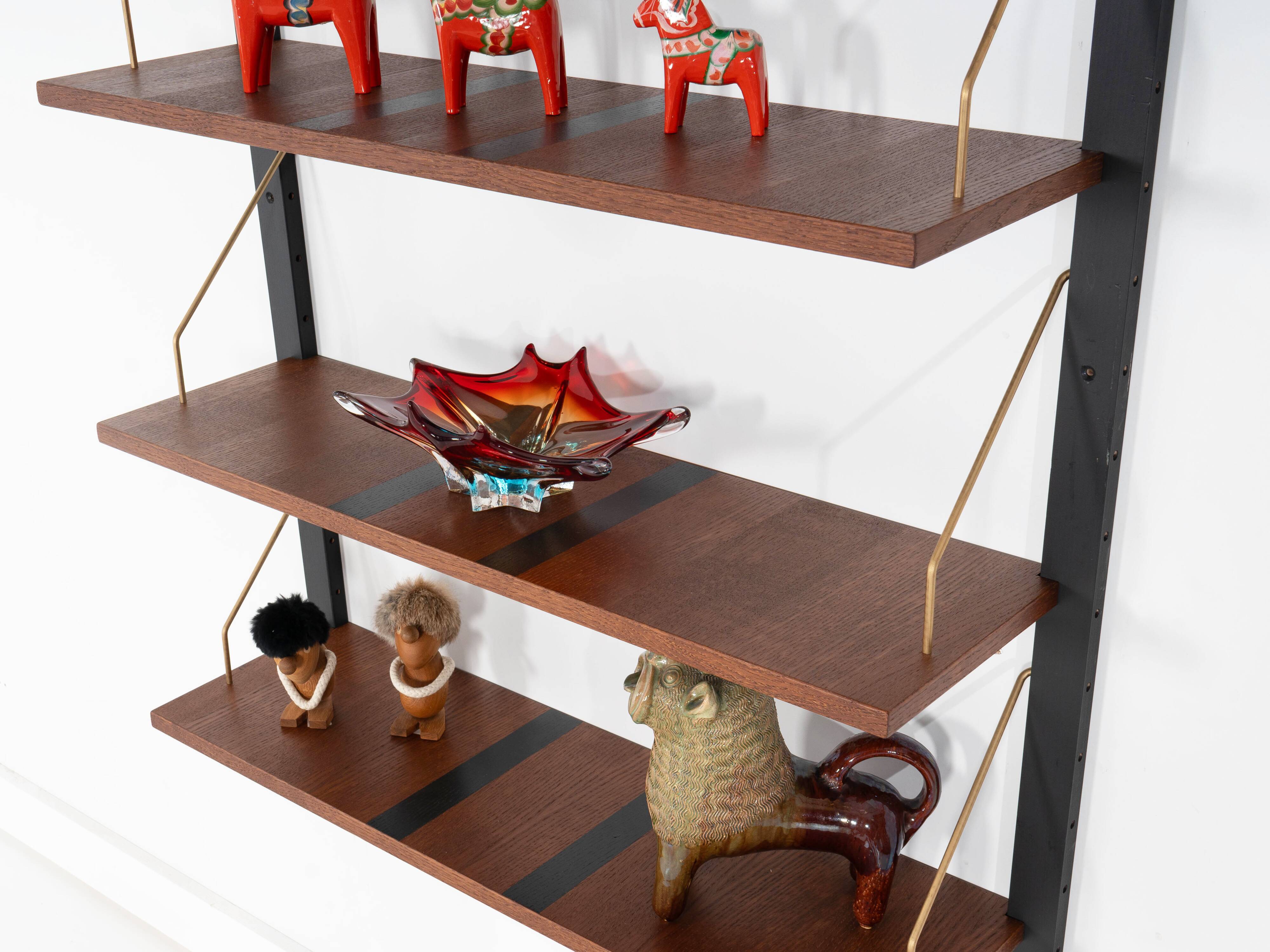 Étagère modulaire en chêne, design danois, années 1960, fabriquée au Danemark