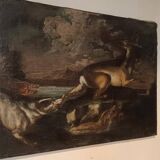 Antique Painting from the 17th Century Flemish School
