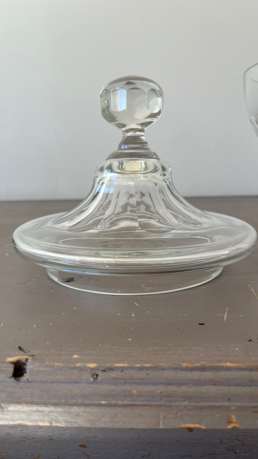 Crystal candy dish