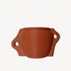 Vase Kyma Ocre Brûlé