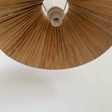 Wicker pendant light