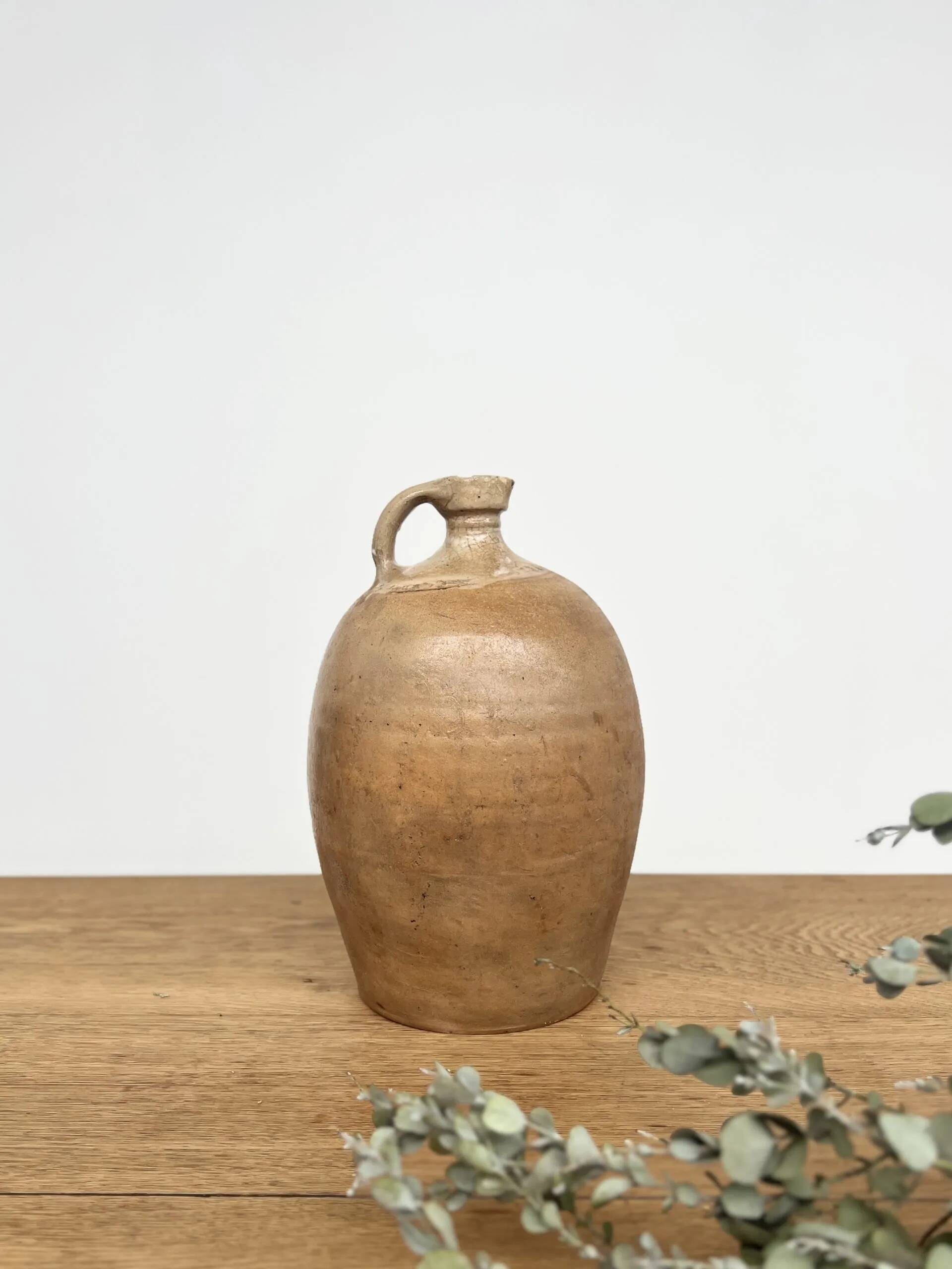 Antique ochre jar