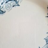 Mismatched antique ironstone earthenware plates