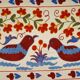 Hand-knotted rug, vintage Turkish rug 50x98 cm