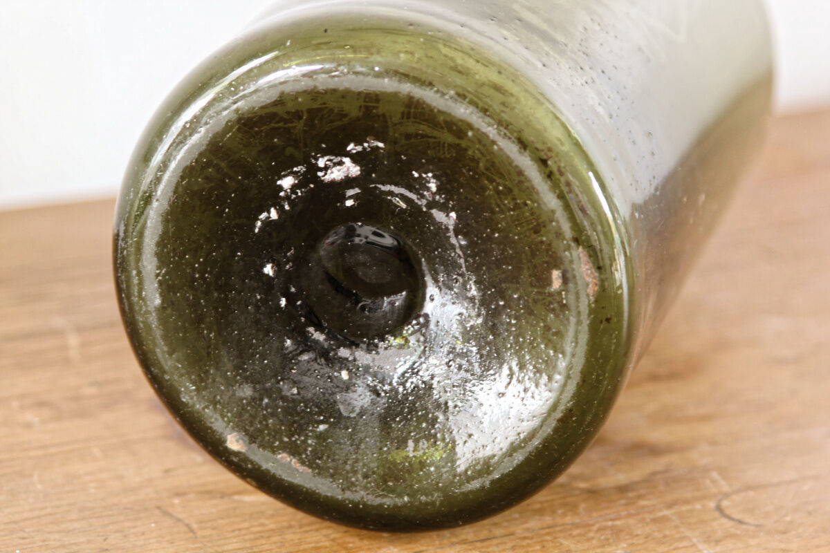 Blown glass truffle jar