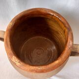Ancien Pot en Terre cuite vernissée