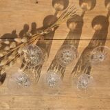 Set of 6 vintage glasses