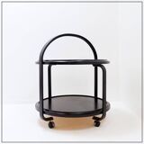 Mid-century blackened ash drinks cabinet - 20th century