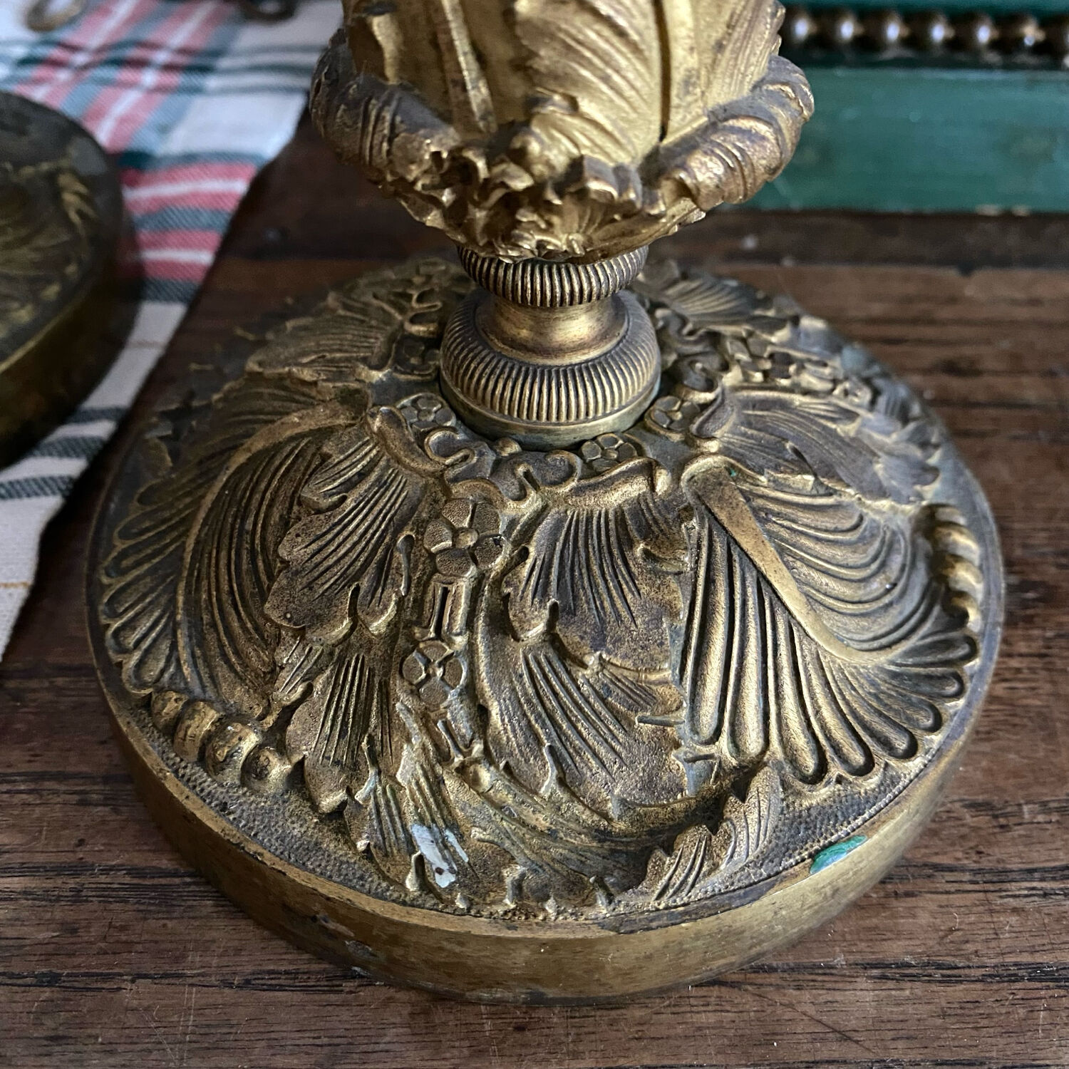 Pair of 19th-century candlesticks