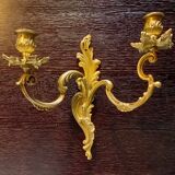 Appliques en bronze doré, Rocaille