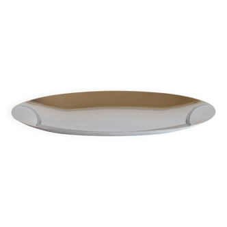 Modernist serving dish or tray by Lino Sabattini for Zani & Zani, Italy 1970s.