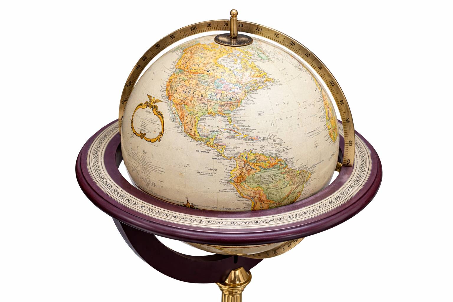 Franklin Mint terrestrial globe – Royal Geographical Society
