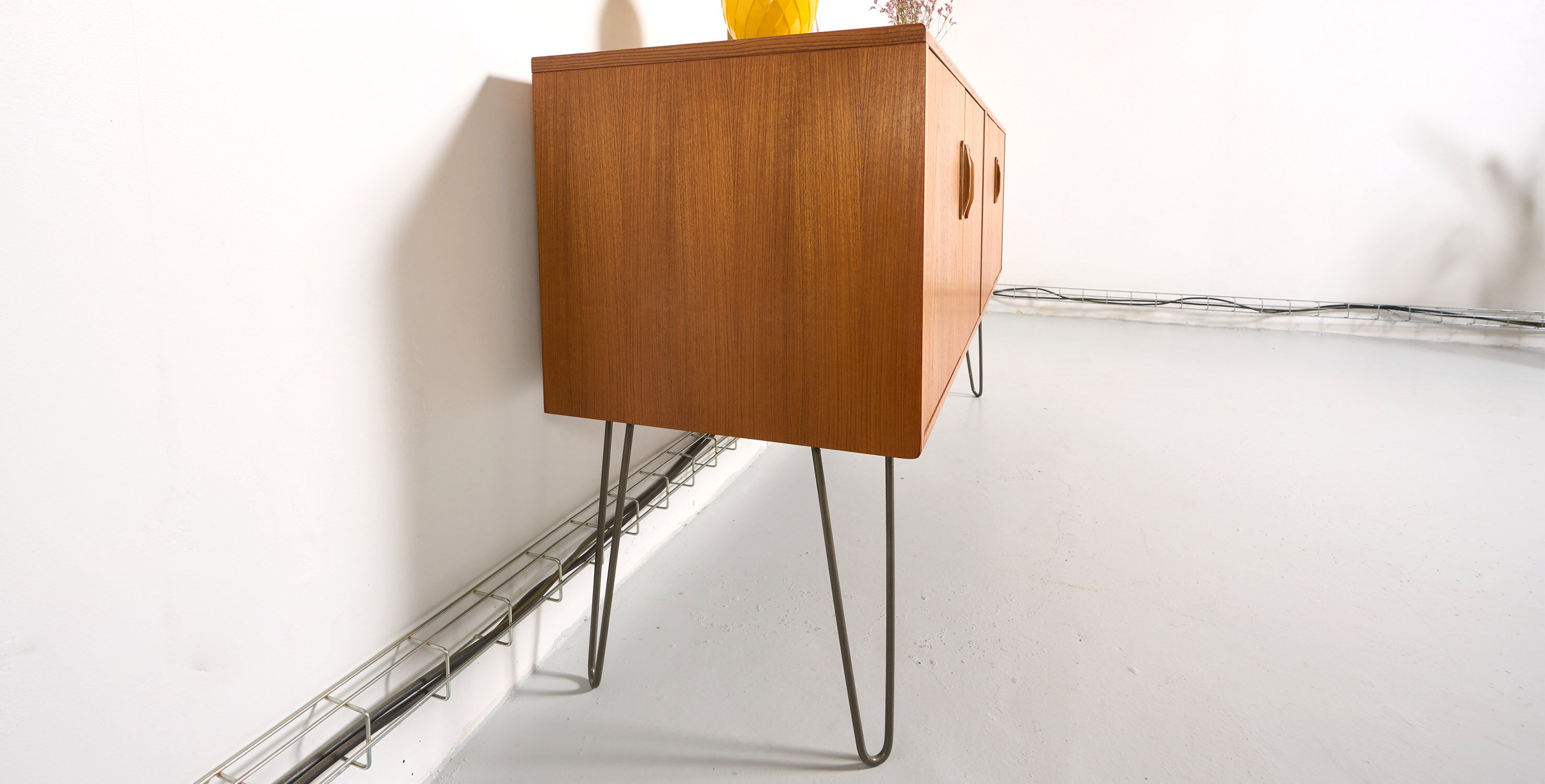 Sideboard G Vintage plan, metal feet, 162cm