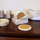 Italian ashtray in Carrara marble