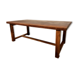 Vintage solid oak farmhouse table