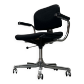 Chaise pivotante de bureau Vintage modèle allemand Eurochair 5600 par Fritz Makiol pour Girsberger, années 1970