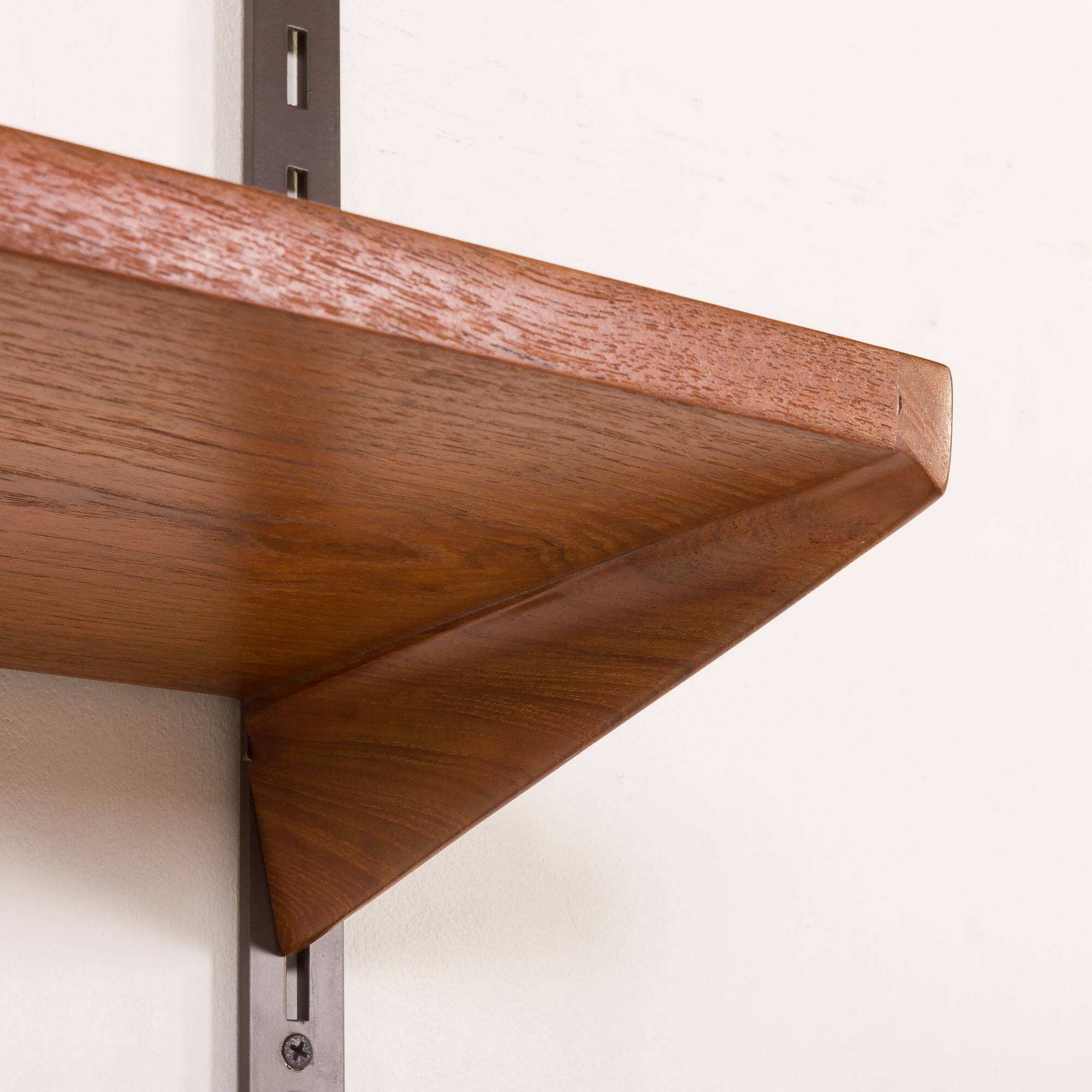 Kai Kristiansen teak wall unit with a desk, FM Mobler 1960s