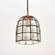 Mid-Century Glass Ceiling Light/Pendant from Limburg, Germany, 1960s