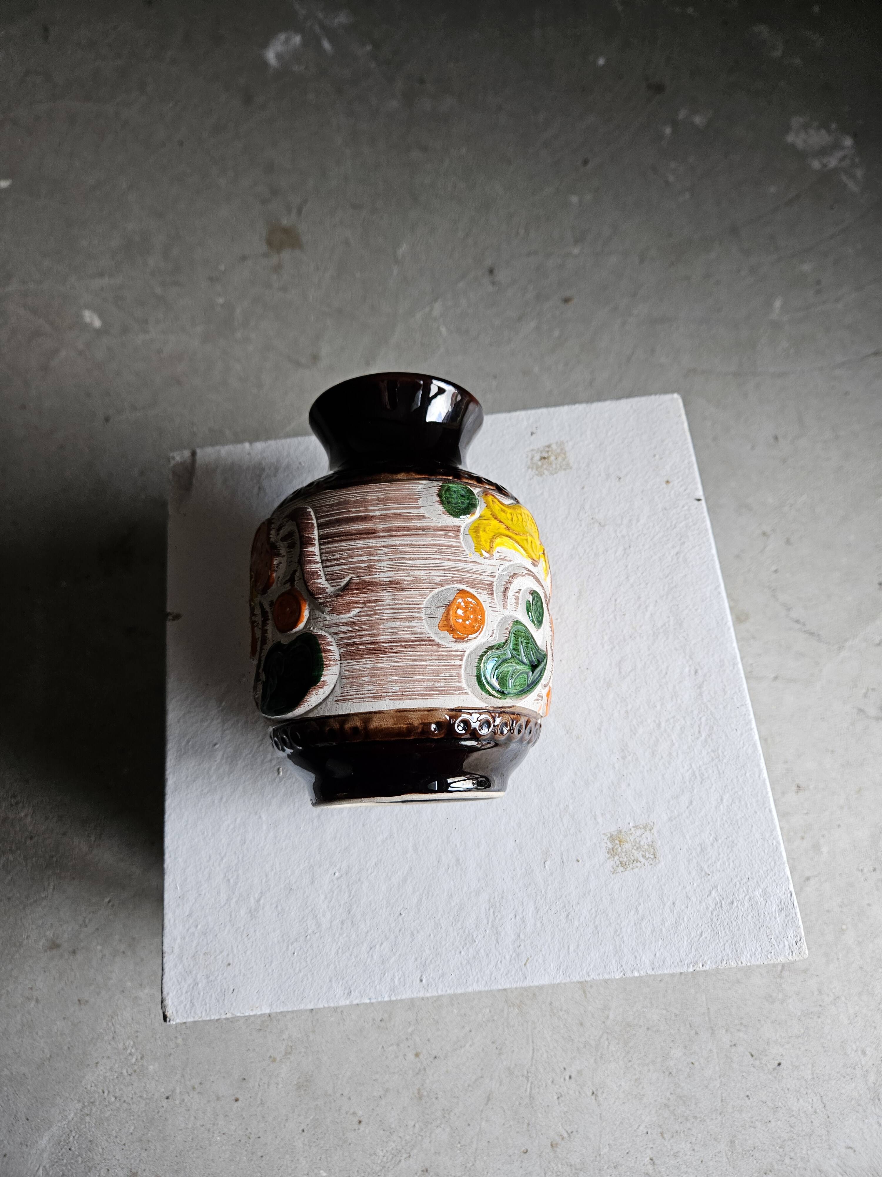 Ceramic vase 1930 keramik Bay West German