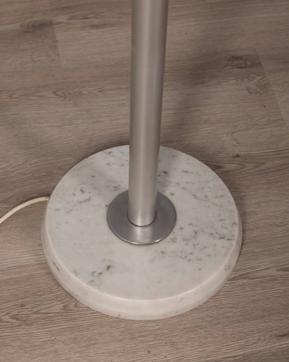 Lampadaire vintage années 70 à trois lumières en verre, design sciolari