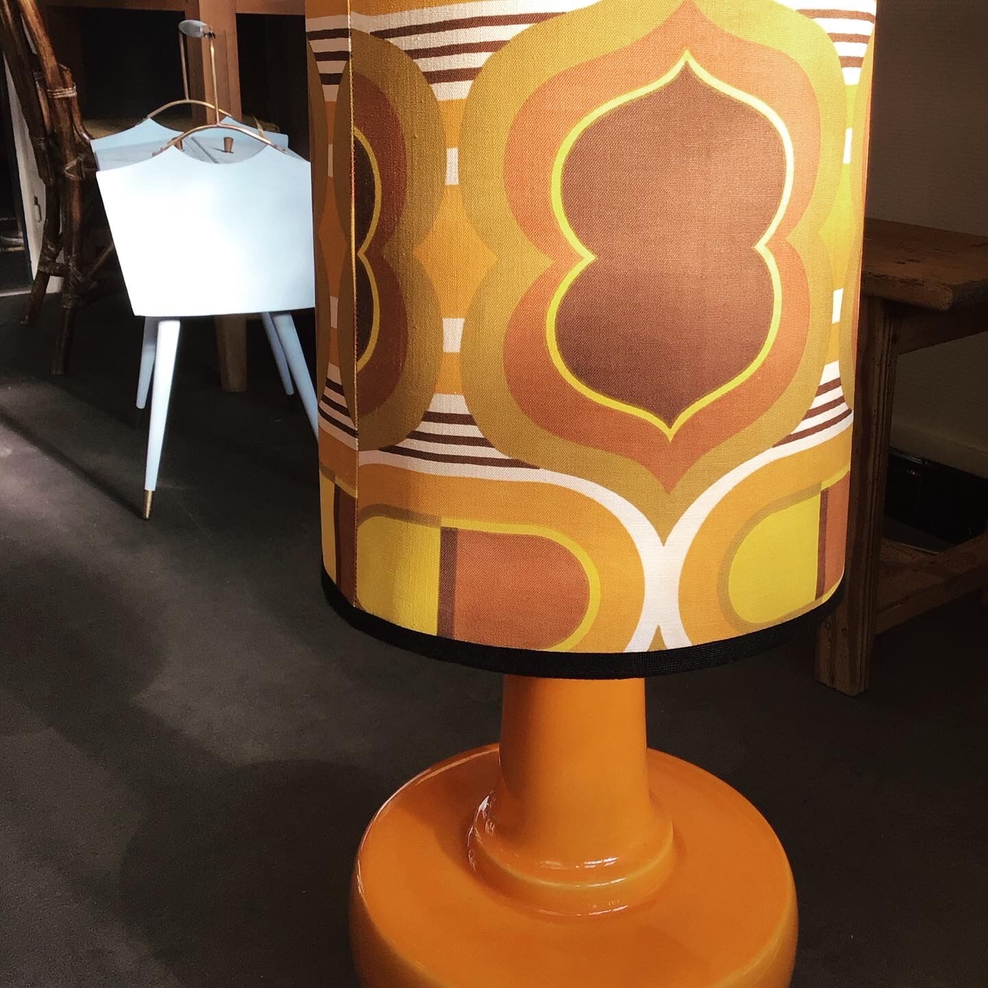 Seventies floor lamp
