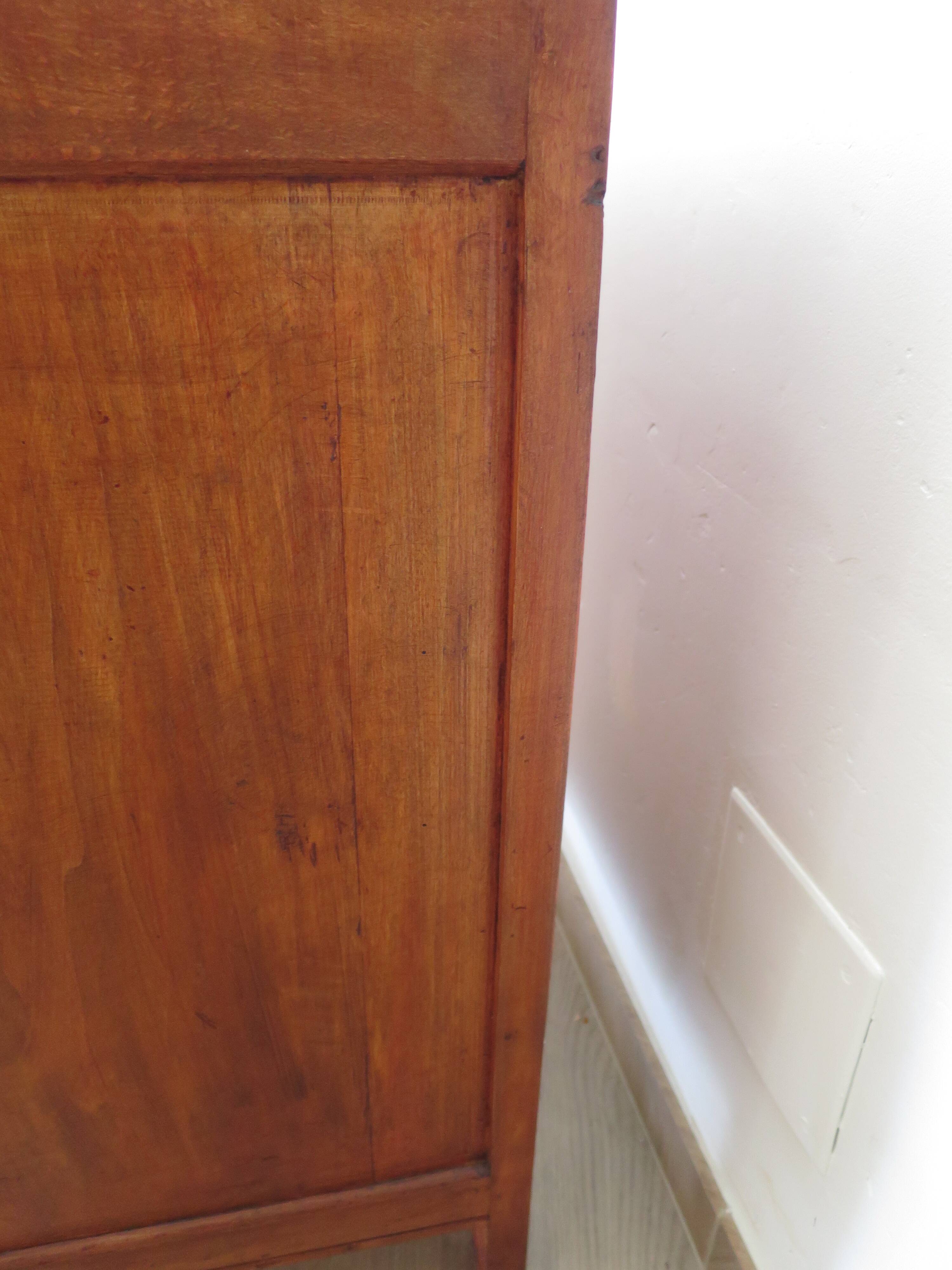 Art Deco chest of drawers in dark wood with 3 drawers, 1950s