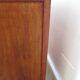 Art Deco chest of drawers in dark wood with 3 drawers, 1950s