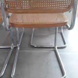 Set of 5 B32 Marcel Breuer cesca chairs