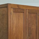 Parisian wooden wardrobe in country style