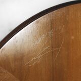Table Walnut Bydgoskie Fabryki Mebli Poland 1950 s