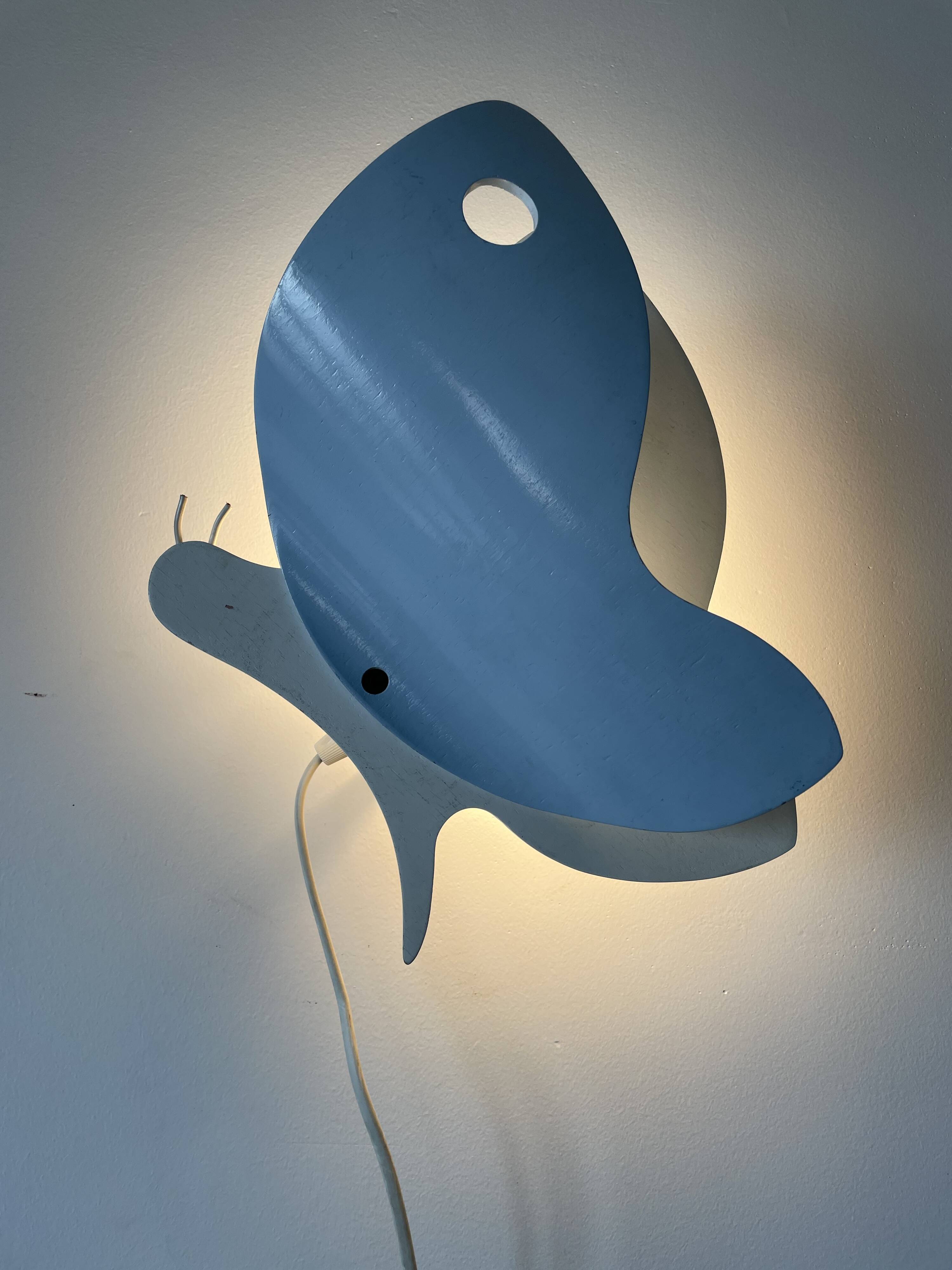 Vintage bogo france butterfly wall light