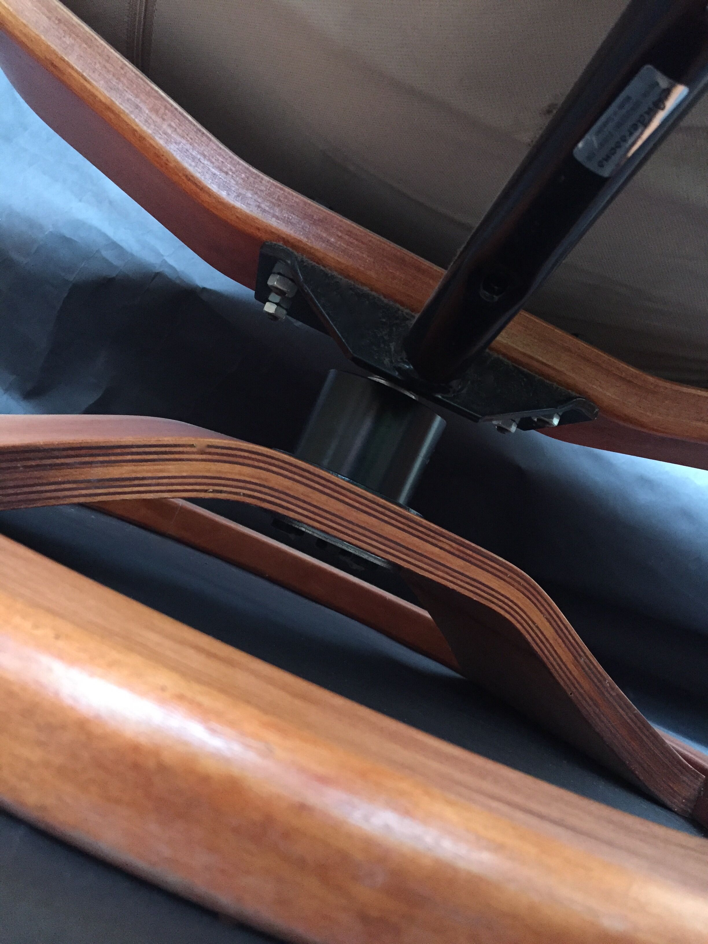 Scandinavian reclining relax armchair in Anderssons leather