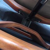 Scandinavian reclining relax armchair in Anderssons leather
