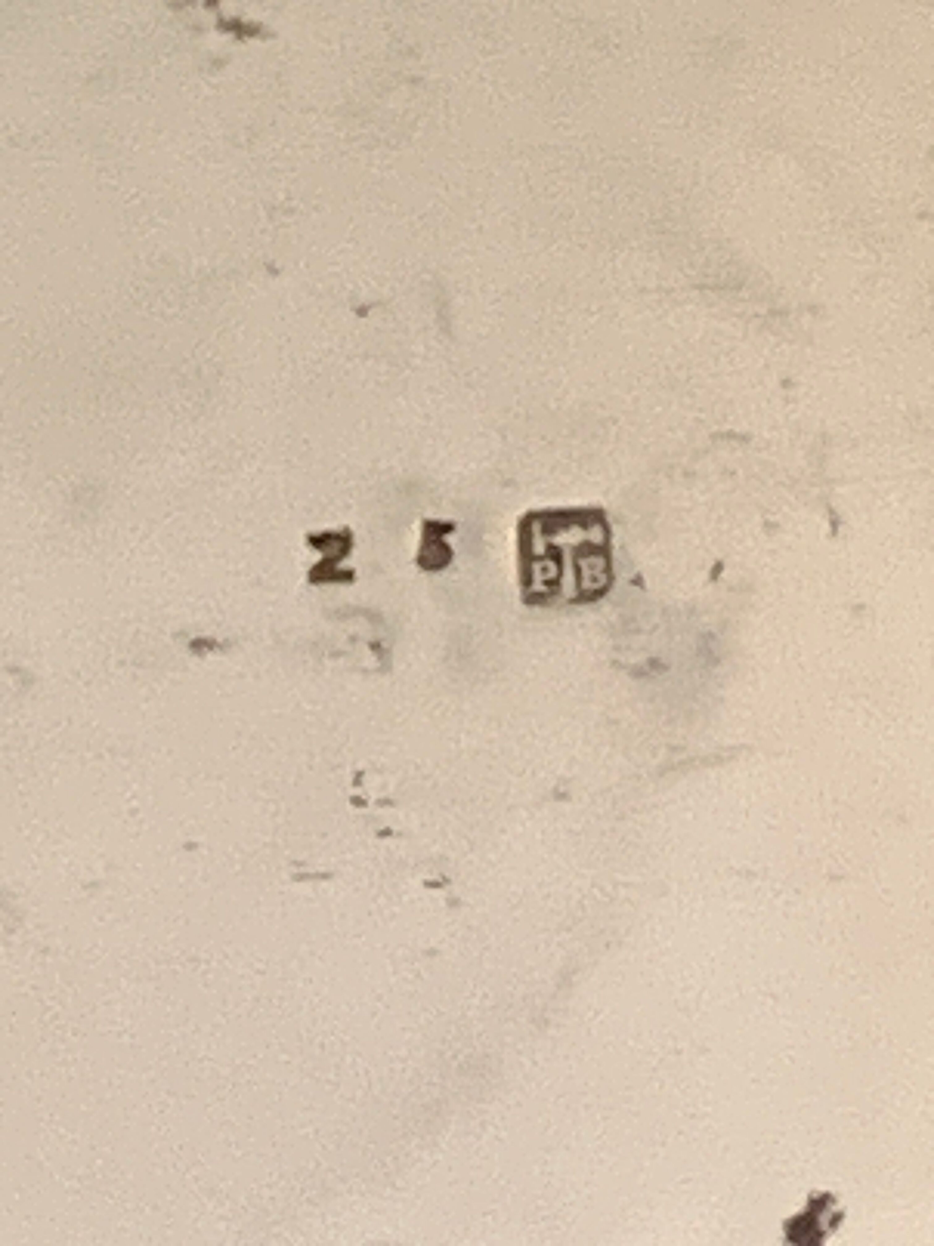 Pearl silver metal champagne bucket, shells or shells