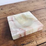 Square ashtray - onyx marble
