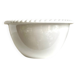 Saladier en faïence blanche