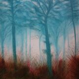 Daniel Gallais: Aurora Japan, original signed lithograph