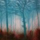Daniel Gallais: Aurora Japan, original signed lithograph