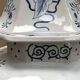 Large baluster vase with parrot - Holland, Delft 19th century