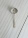 Silver-plated sprinkling spoon