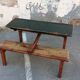 Pupitre vintage mid-century bureau d'écolier