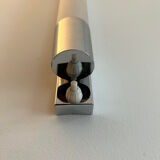 Modernist wall lamp vintage chromed metal France 1930