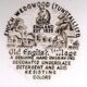6 Wedgwood old English village dinner plates