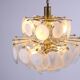 Murano white chandelier, Italy