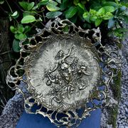 Large bronze fruit bowl from the 19th century.