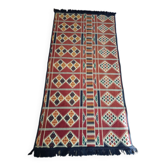 Ethnic woven rug 190 x 90