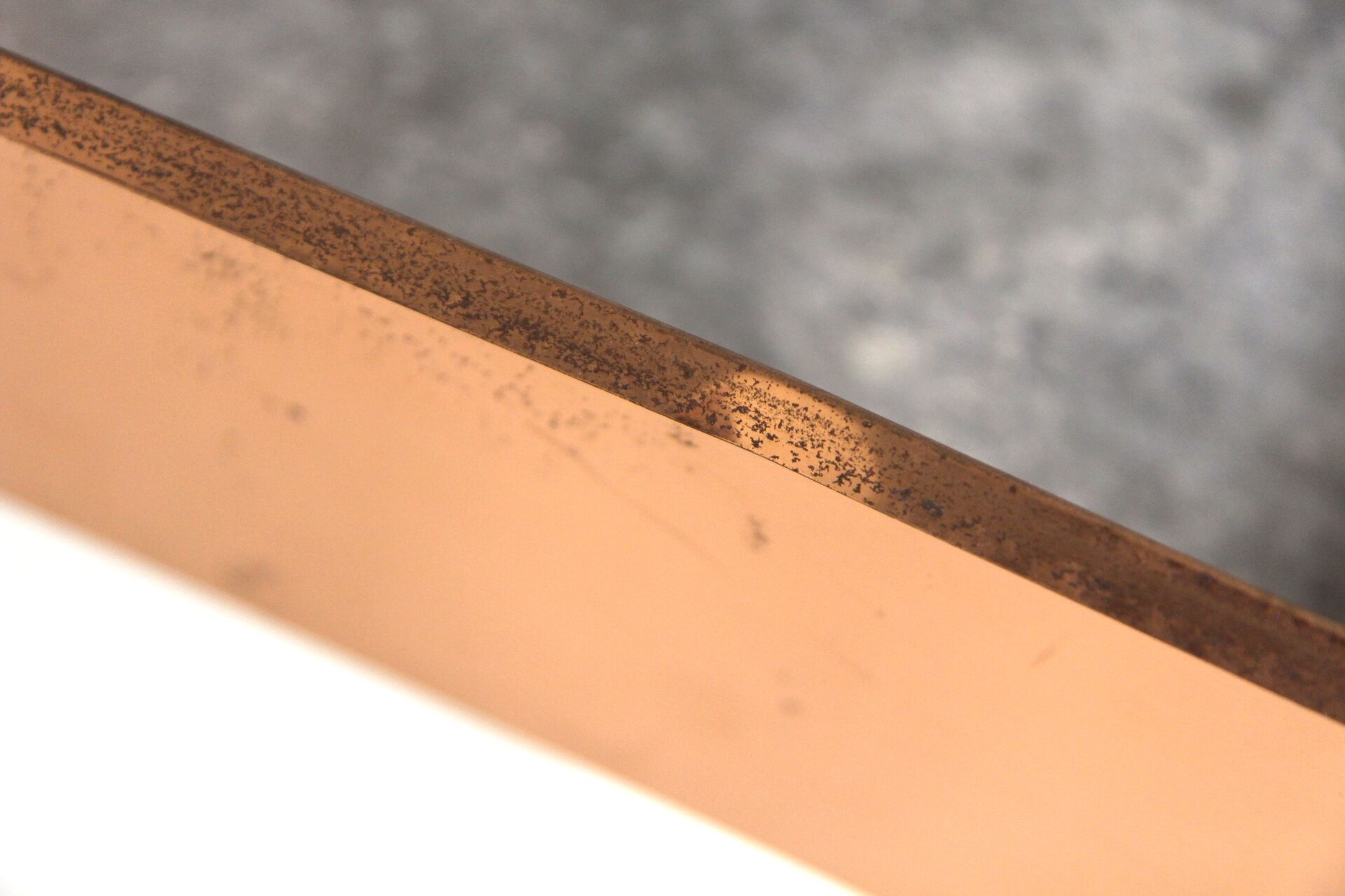 Scandinavian metal planter, Sweden, 1960