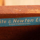 Retro Long Teak 1960s White & Newton Sideboard