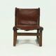 Chaise d'appoint Riazza par Paco Muñoz pour Darro Espagne 1960